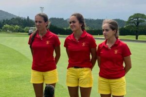2022 2j Toyota World Junior Golf Championship 2022 Cayetana Fernández, Andrea Revuelta y Paula Martín