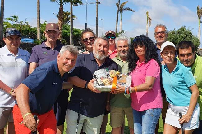 Fernando Molina putt Lanzarote Golf