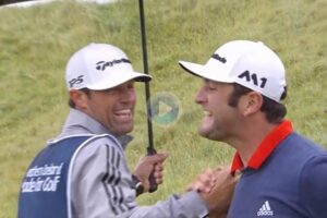 Jon Rahm eagle Irish Open 2017