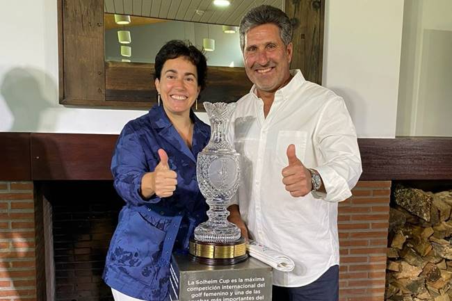 Olazábal y Arguiñano, nuevos embajadores de la Solheim Cup 2023 de la Costa del Sol (Andalucía)