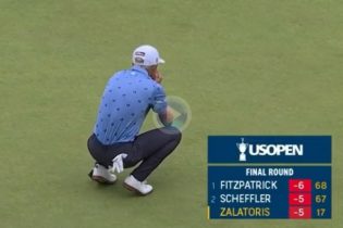 ¡El Golf es muy duro! Will Zalatoris se quedó a tan solo unos centímetros de forzar el PlayOff