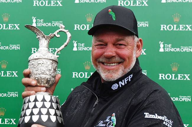 Darren Clarke Senior Open Jarra