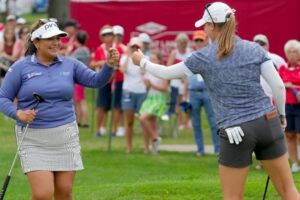 Lizette Salas, Jennife Kupcho, Dow Great Lakes Bay 22 j3, Midland Country Club,