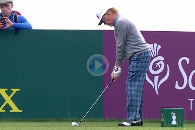 Miguel Ángel Jiménez hoyo 16 Senior Open