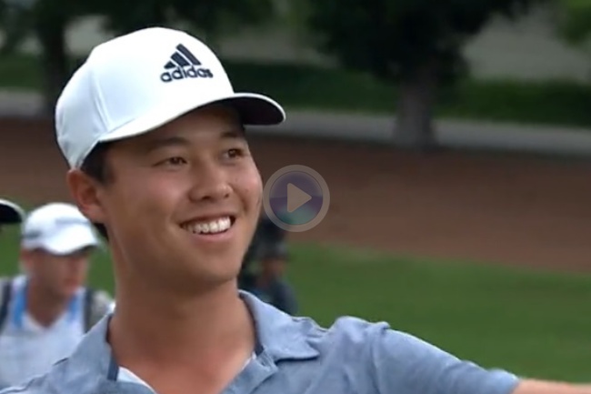 Brandon Wu, Wyndham 22, Sedgefield, PGA Tour, Videos de Golf,