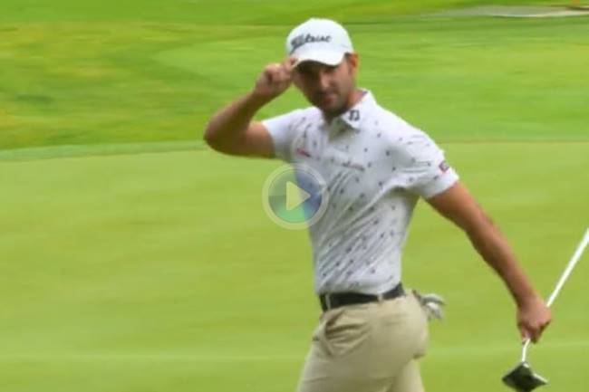 Emilio Cuartero eagle Dormy Open