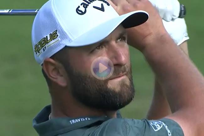 Jon Rahm dardo a las nubes Tour Championship dia 2
