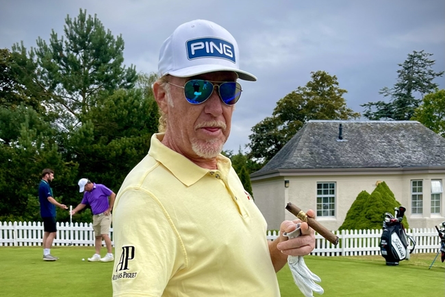 Miguel Ángel Jiménez ProAm Senior Open 2022. Foto @WindyWilson88