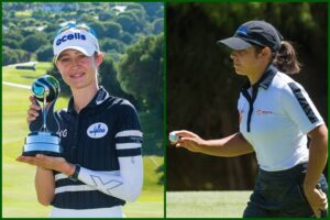 Nelly Korda y Ana Peláez