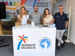 La Asociación de Campos de Golf de la Costa Blanca y Com. Valenciana se promociona en el Italia Open