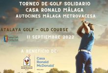 Torneo de Golf solidario de Casa Ronald McDonald Málaga en su 10º aniversario en Atalaya Golf & CC
