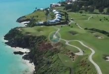 Conozca a vista de pájaro el Port Royal Golf Course, campo en el que se disputa el Bermuda Champ.