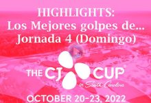The CJ Cup (PGA Tour) Ronda Final. Lo más destacado del día con Jon Rahm 4º (Highlights)