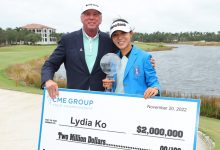 Lydia Ko se convierte en la Golfista del Año en la LPGA al vencer con merecimiento en el CME Group