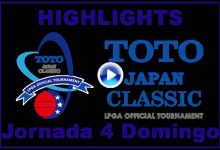 TOTO Japan Classic (LPGA Tour) 4ª Jornada, Ronda Final. Lo más destacado del día (Highlights)