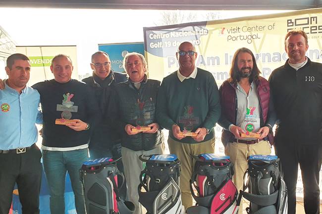 El equipo de Carlos Sánchez Molina gana el I Pro-Am Turismo de Portugal Centro – PGA de España