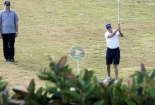 Joe Biden jugó al Golf con su nieto durante sus vacaciones de Navidad en las Islas Vírgenes