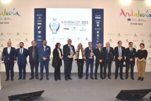 Gonzaga Escauriaza, José Antonio Mena, Juan Luis Guillén, María Ángeles Muñoz, Vicente Rubio, Manuel Cardeña, Manuel Cardeña, Margarita del Cid, Arturo Bernal, Solheim Cup,