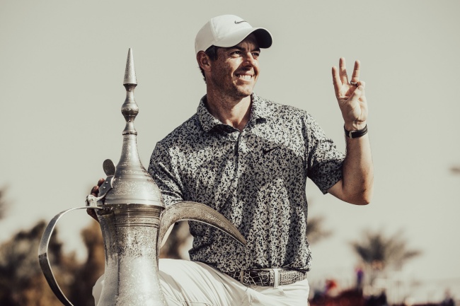 Rory McIlroy, Hero Dubai Desert Classic 23 Winner, Emirates GC, Rory McIlroy,