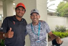 Sergio García y López-Chacarra calientan motores en Omán antes de que de comienzo el LIV Golf