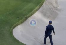 El Golf es duro en el 10 de Riviera, y para muestra este vídeo. Un hoyo en el que es muy fácil liarse