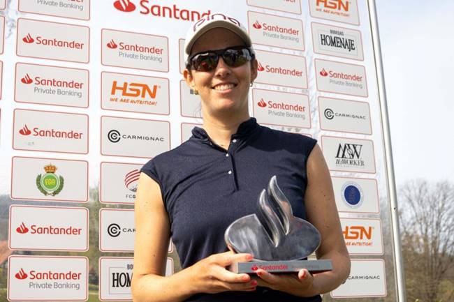 Mireia Prat, campeona del Santander Golf Tour San Sebastián tras una jornada final de 71 golpes