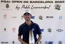 Javier Sainz logra en el II PGAe de Barcelona su 2ª victoria profesional en el primer hoyo de PlayOff