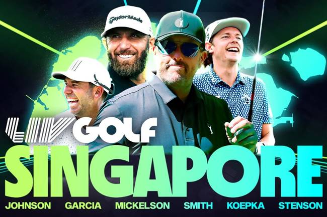LIV Golf Singapore, LIV Golf, Sergio García, David Puig, Eugenio López-Chacarra,