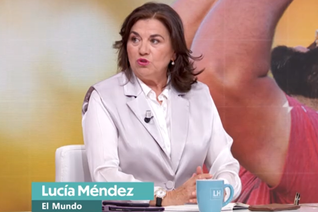 Lucía Méndez, Jon Rahm, Televisión Española,