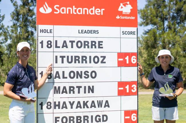 Nuria Iturrioz, Amaia Latorre, Sherry Golf Jerez, Santander Golf Tour,