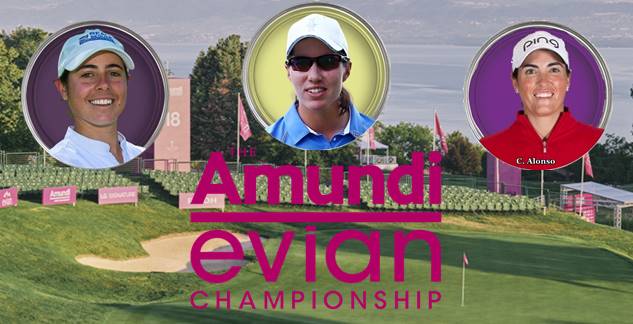 Evian Championship, LPGA Tour, Ladies European Tour, Carlota Ciganda, Ana Peláez, Carmen Alonso,