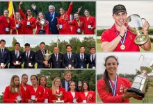 Gesta histórica del golf español: Tres oros por equipos y otros dos individuales en los europeos