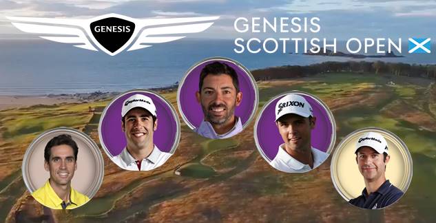 The Renaissance, Scottish Open, Pablo Larrazábal, Adrián Otaegui, Adri Arnaus, Jorge Campillo, Rafa Cabrera, DP World Tour, PGA Tour,