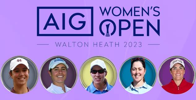 Carlota Ciganda, Ana Peláez, Nuria Iturrioz, Carmen Alonso, Julia López, AIG Women's Open, Open Femenino,