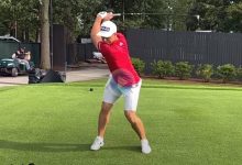 Vea el potente swing de Viktor Hovland a cámara super lenta, número 1 del PGA Tour y 4 del mundo