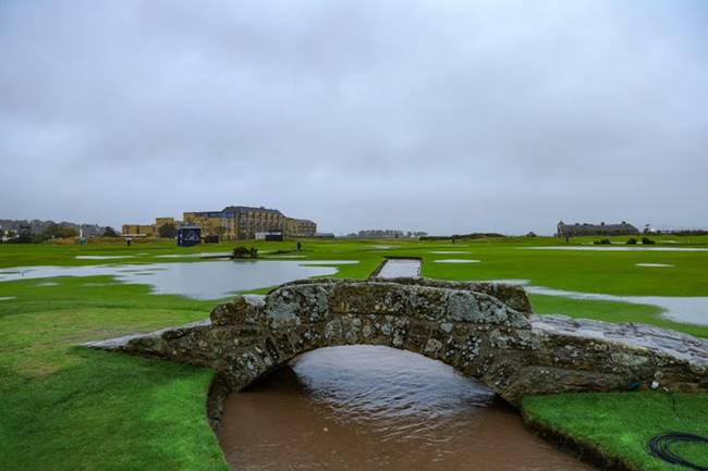 DPWT, Alfred Dunhill Links 23 j3, Lluvia, Old Course,