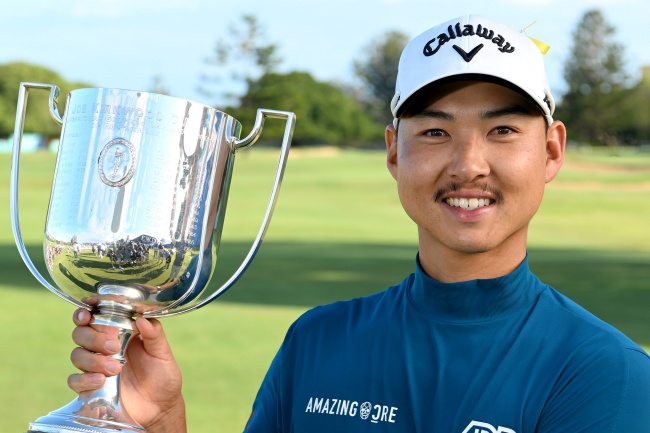 DPWT, Fortinet Australian PGA Champ 24 Winner, Royal Queensland, Min Woo Lee,