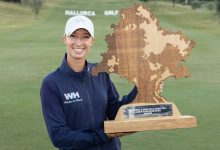 Marta Sanz, cuarta, mejor golfista española en el Mallorca Ladies Golf en el triunfo de Försterling