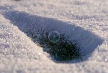 Ludvig Aberg muestra cómo es entrenar con nieve en el campo: qué constancia y… ¡qué frío!