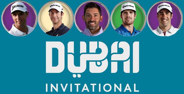 Pablo Larrazábal, Jorge Campillo, Adrián Otaegui, Adri Arnaus, Nacho Elvira, DP World Tour, Dubai Invitational,