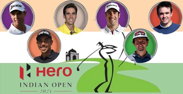 Seis españoles a la conquista del Hero Indian Open, segundo evento del llamado Asian Swing