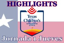 PGA 2024 – Houston Open: Los mejores golpes de la primera jornada con el argentino Tosti en la 6ª plaza