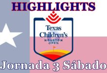 PGA 2024 – Houston Open: Los mejores golpes de la tercera jornada con Tosti, líder, a por su 1er título