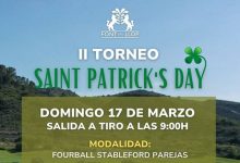 Celebra San Patricio en Font del Llop este próximo domingo en el II Torneo Saint Patrick’s Day