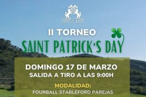 Font del Llop, Torneo Saint Patricks Day, Titleist,