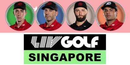 Rahm, Sergio, Puig y Chacarra, a por la primera victoria de la temporada en el LIV Golf Singapore