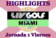 LIV 2024 – LIV Miami: Los mejores golpes de la primera jornada con Sergio líder y Rahm octavo