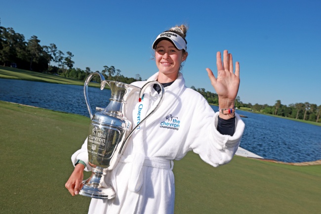 Nelly Korda, LPGA, Chevron Champ 24 Winner, The Club at Carlton Woods,