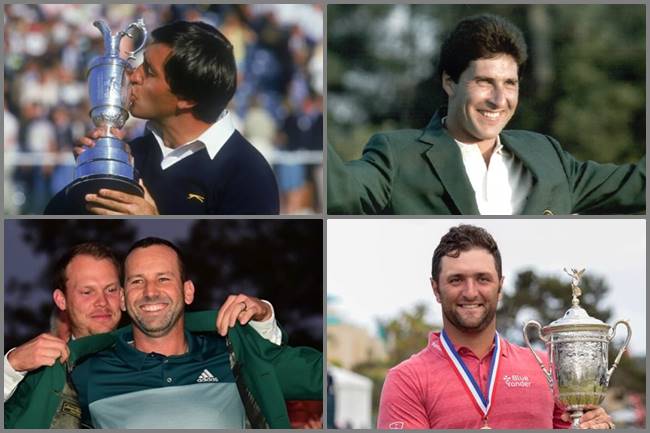 Masters de Augusta, Augusta National, Bobby Jones, Sergio García, Jon Rahm, José María Olazábal, Seve Ballesteros, US Open, The Open, 