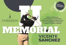 El 20 de abril tienes una cita imprescindible con el II Torneo Solidario Memorial Vicente Sánchez
